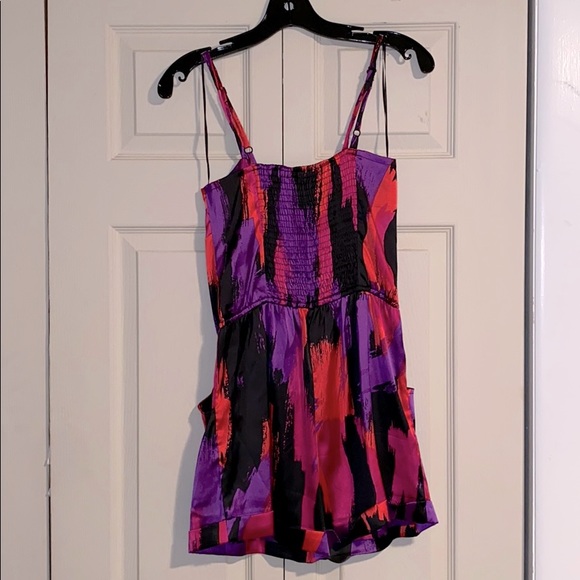 Holiday Paint Brush Printed Romper - Picture 2 of 3